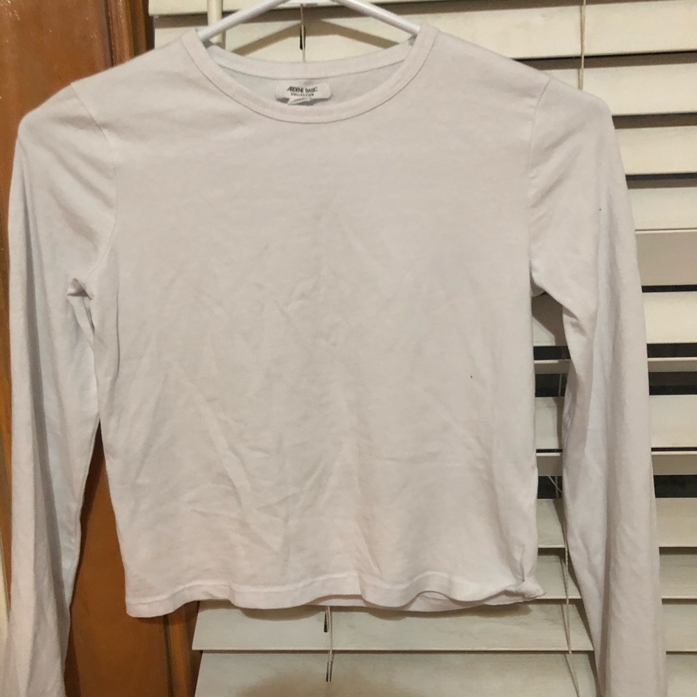 💕 Ardene Basic Long Sleeve Crop Top